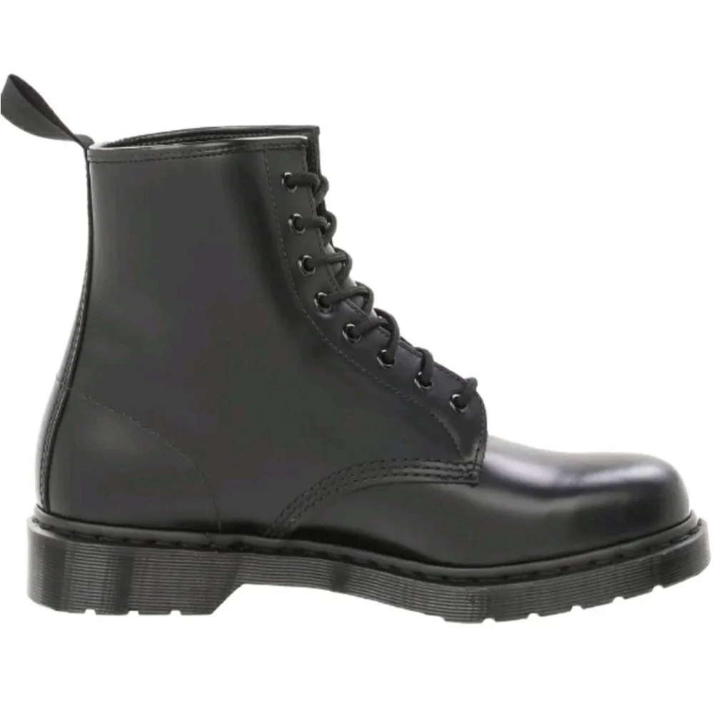 Dr. Martens Black Patent Lace-Up Combat Boots - Picture 7 of 12